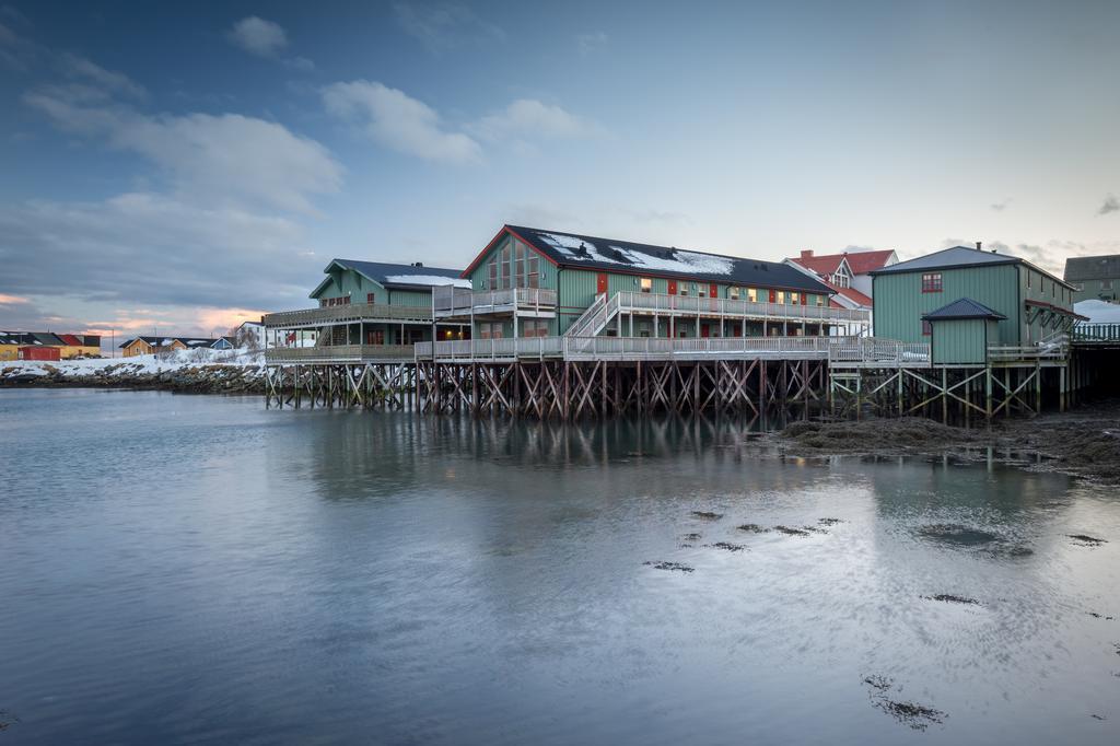 Gronnbuene Rorbu Hotel アンデネス エクステリア 写真